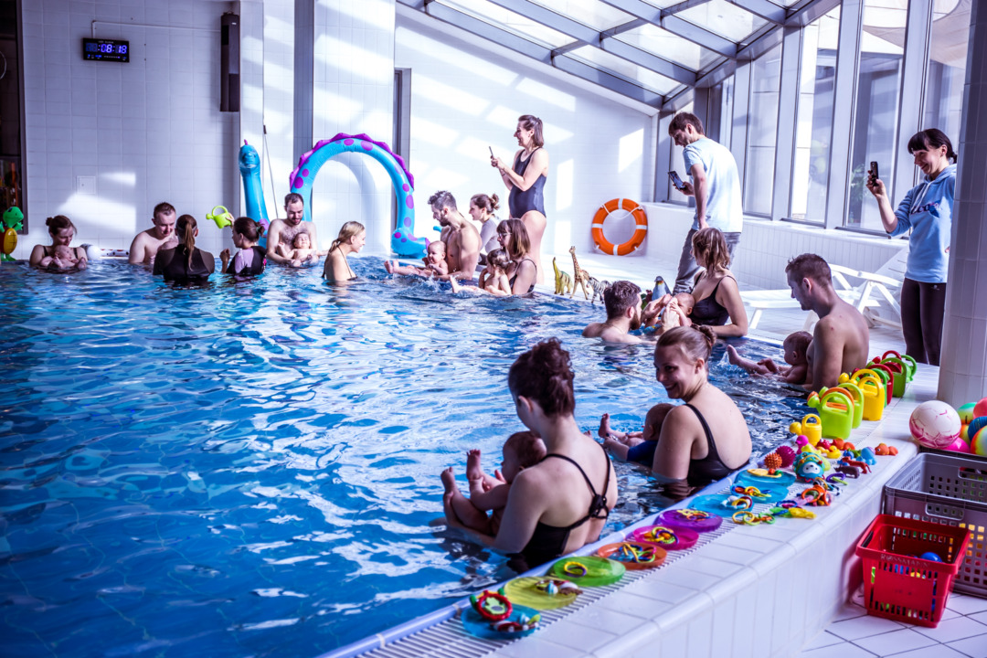 Sposoby na ogrzanie bobaska po pływaniu