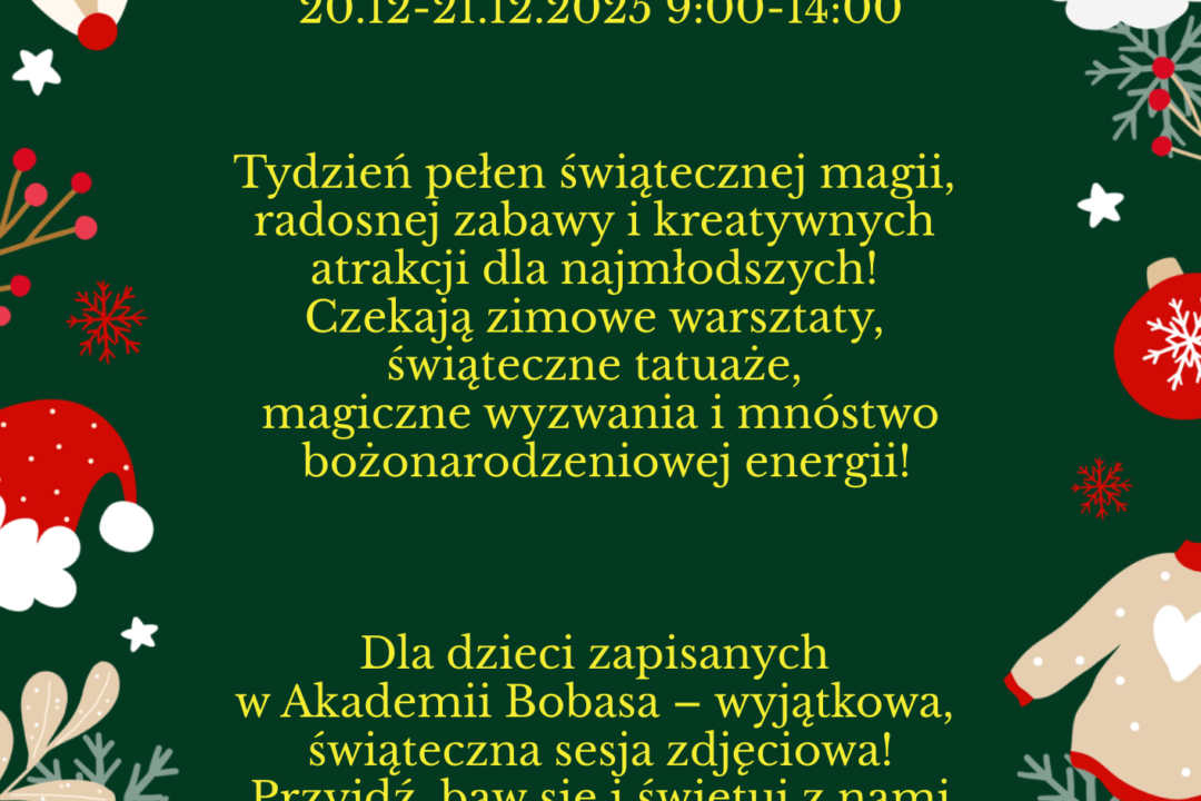 🎄 Nadchodzi Świąteczny Tydzień Tematyczny w Lemon Fitness!