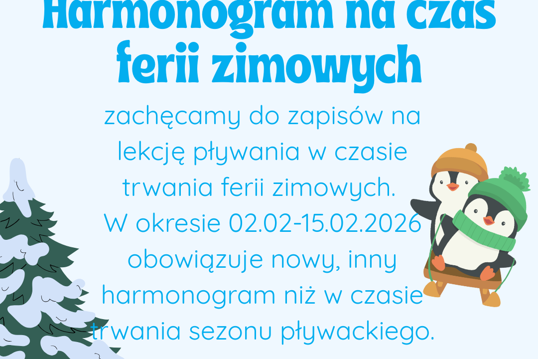 Ferie zimowe w Lemon Fitness – harmonogram zajęć i nowości! ❄️🏊♂️
