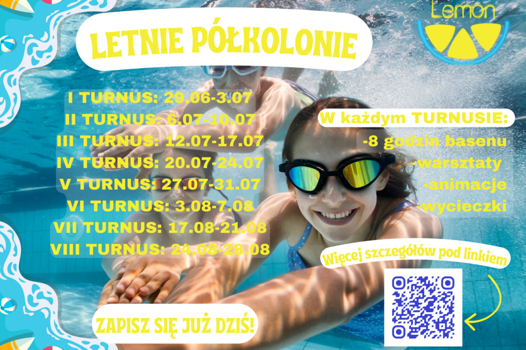 PÓŁKOLONIA w Lemon Fitness