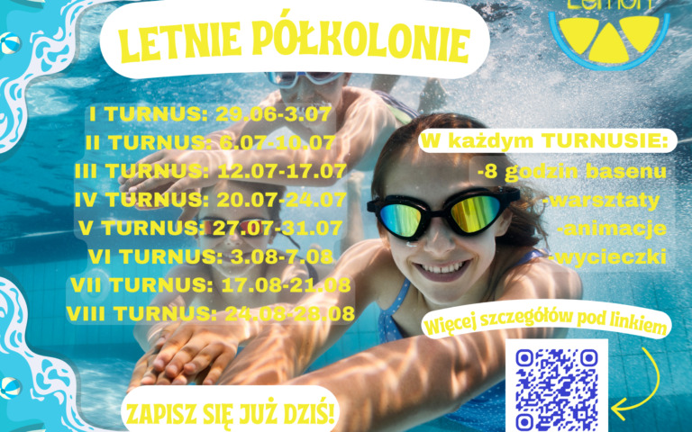 PÓŁKOLONIA w Lemon Fitness