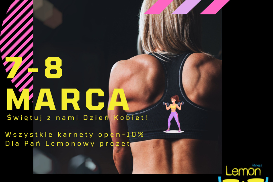 Dzień Kobiet w naszym klubie – 7–8 marca świętuj razem z nami! 🌸