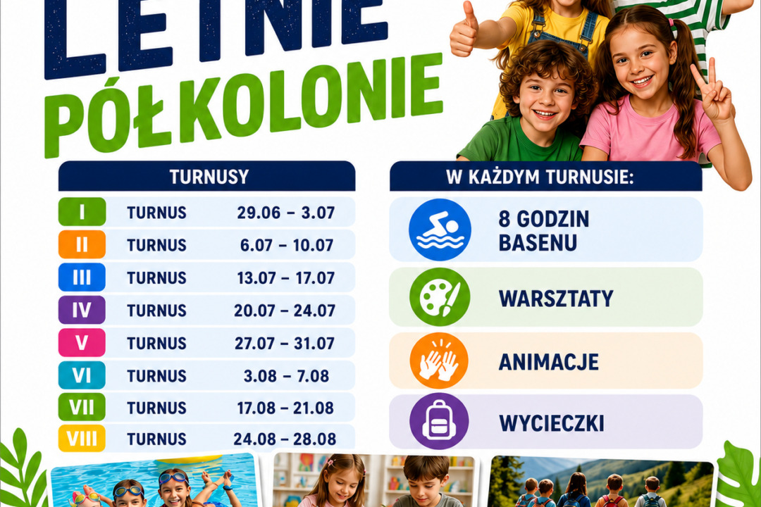 Półkolonie 2026 w Lemon Fitness – wakacje pełne przygód, nauki i aktywnej zabawy