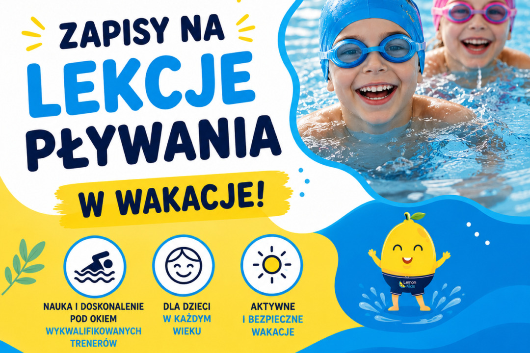 Wakacje z pływaniem – najlepsza inwestycja w zdrowie i bezpieczeństwo!